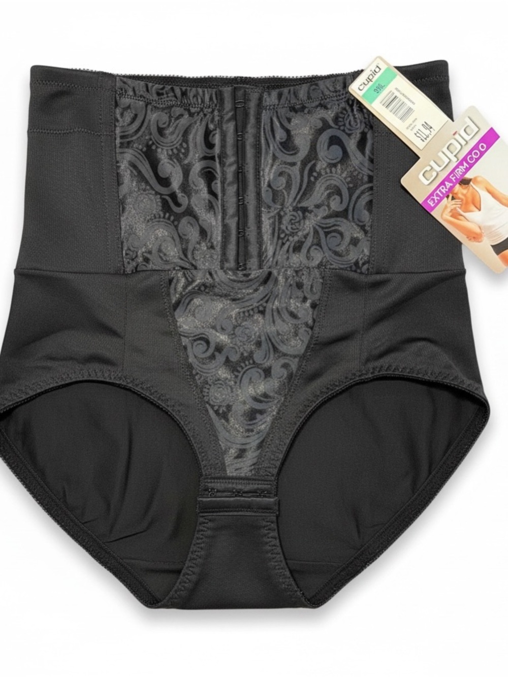 Cupid Black High-Waist Sculpting Shapewear tummy control size small NWT